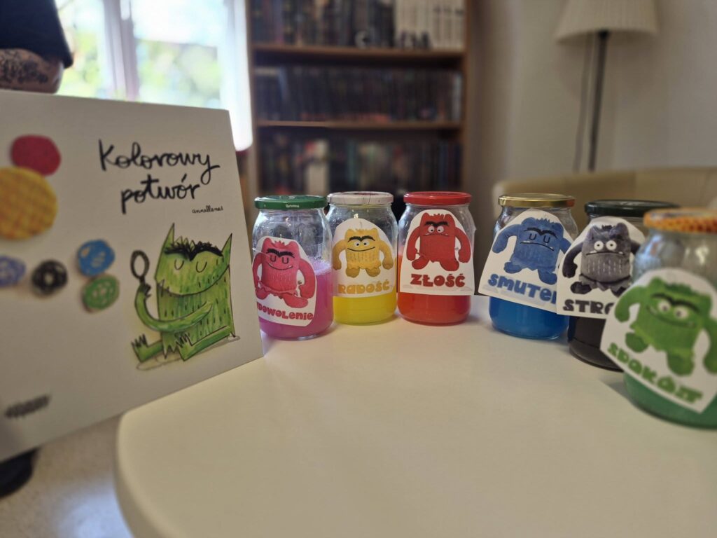 Kolorowy Potwór w Bibliotece – podróż do świata emocji