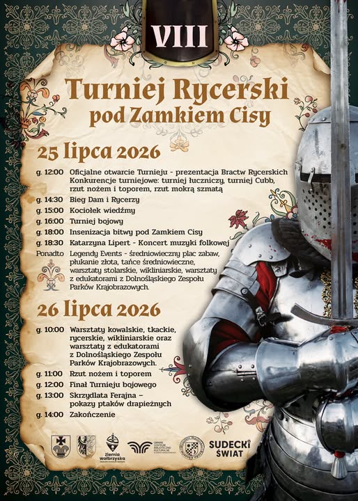 VIII TURNIEJ RYCERSKI POD ZAMKIEM CISY