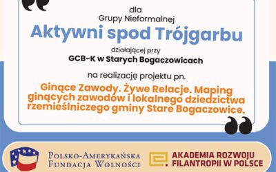 Ginące zawody. Żywe relacje.